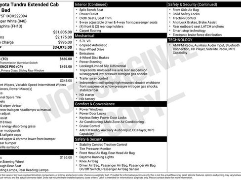 Used 2012 Toyota Tundra 4x4 Double Cab w/ Tow Pkg image 2