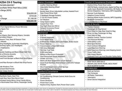 Used 2020 MAZDA CX-5 Touring image 3