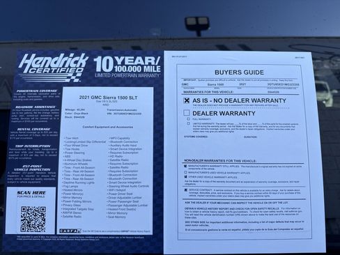 Used 2021 GMC Sierra 1500 SLT w/ SLT Premium Plus Package image 36