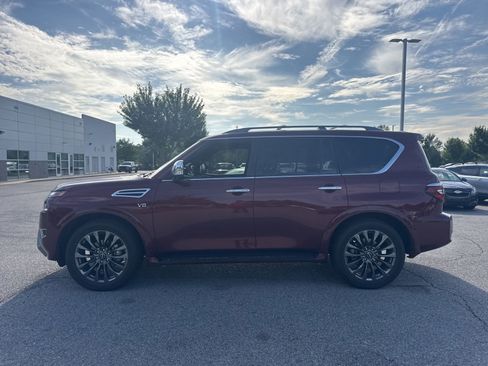 Used 2021 Nissan Armada Platinum w/ Captain's Chairs Package AWD/4WD image 7