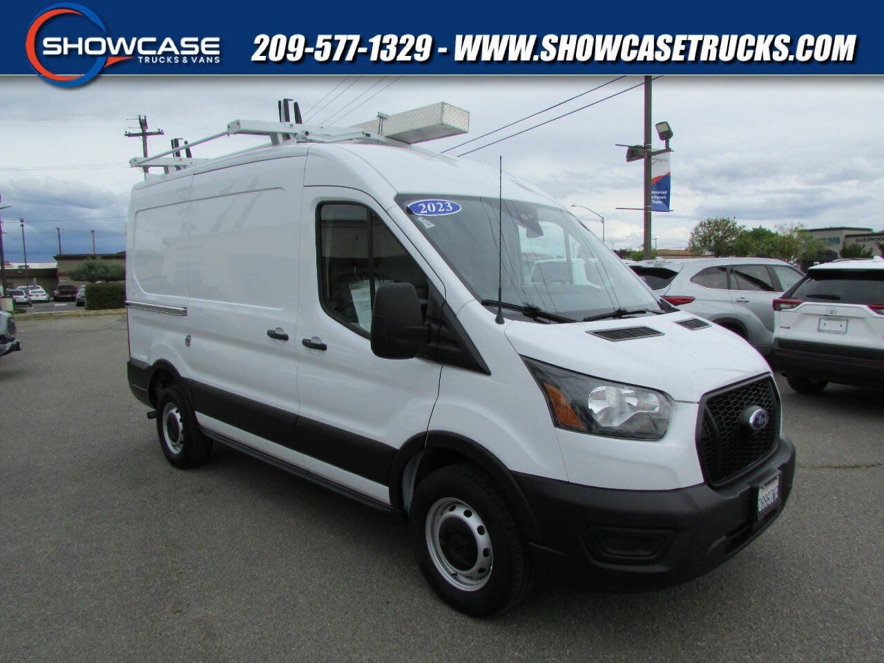 Used 2023 Ford Transit 350 Medium Roof w/ Interior Upgrade Package RWD image 1
