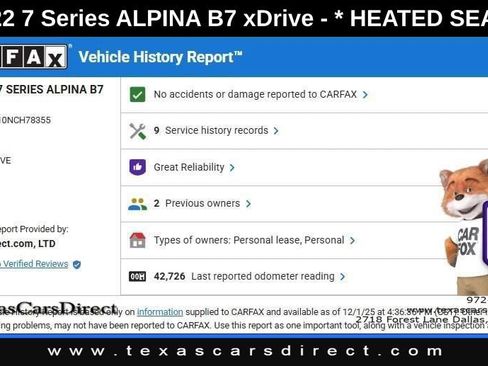 Used 2022 BMW ALPINA B7 xDrive image 9