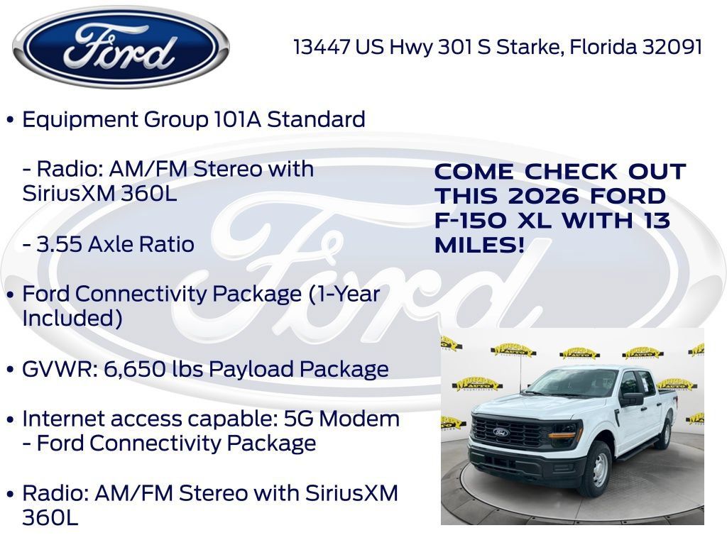 New 2026 Ford F150 XL AWD/4WD image 15