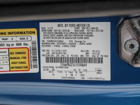 Used 2020 Ford Mustang Shelby GT350 image 27