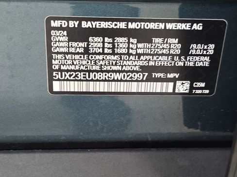 Certified 2024 BMW X5 xDrive40i w/ Premium Package image 31