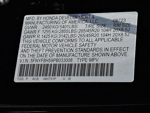 Used 2023 Honda Passport EX-L image 26