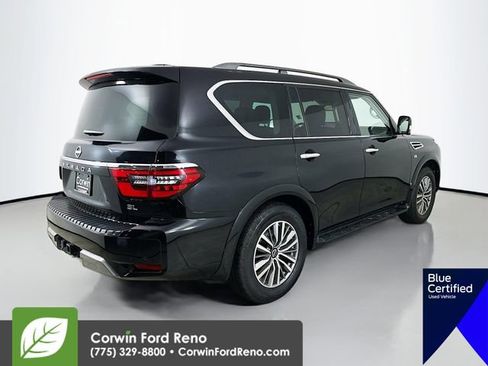 Used 2022 Nissan Armada SL w/ Captain's Chairs Package AWD/4WD image 9