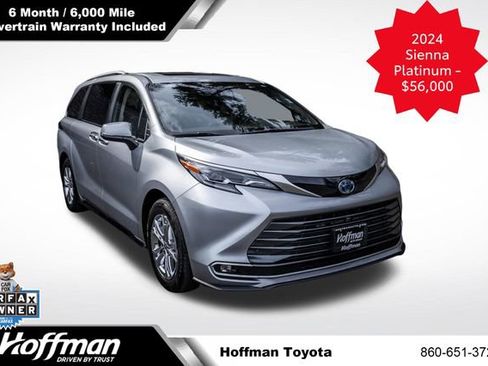 Used 2024 Toyota Sienna Platinum AWD/4WD image 1