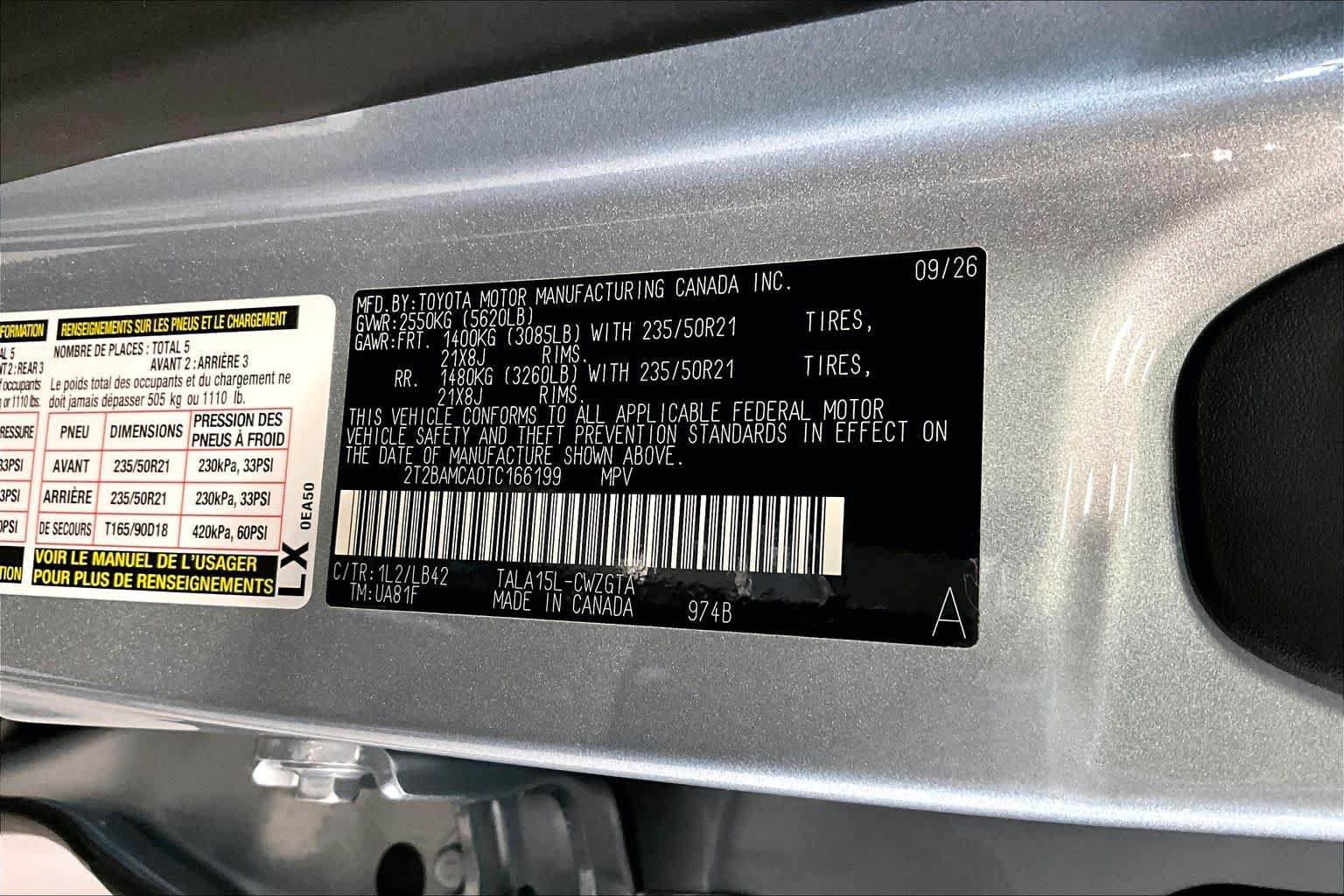 New 2026 Lexus RX 350 Premium Plus AWD/4WD image 13