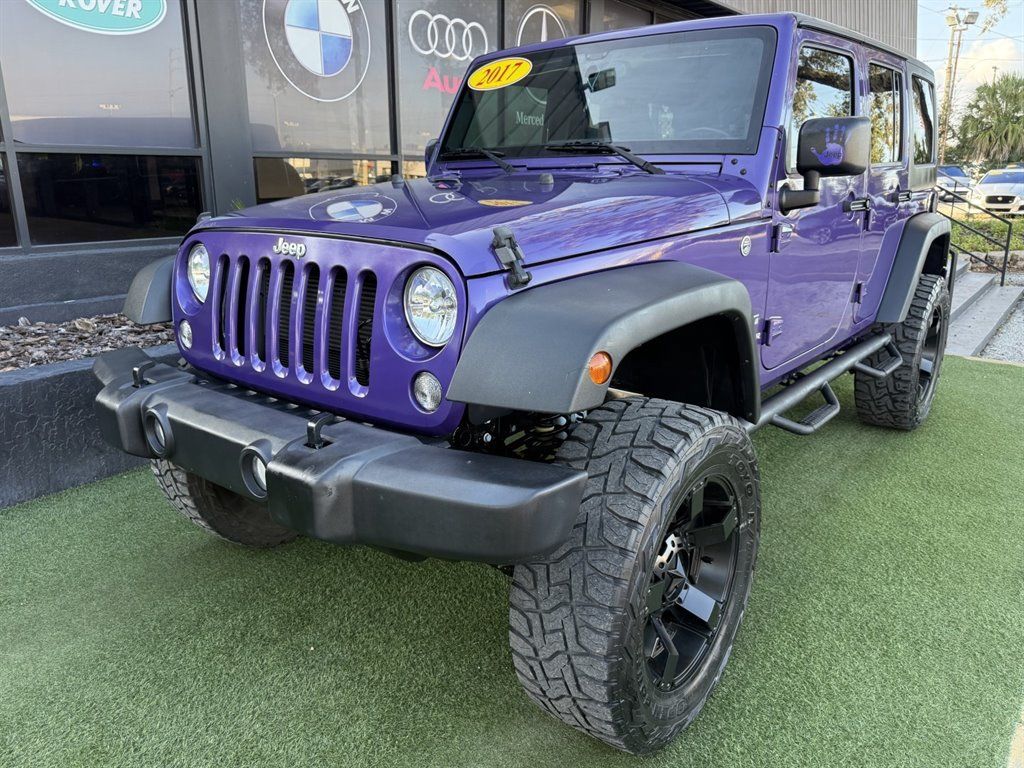 Used 2017 Jeep Wrangler Unlimited Sport w/ Quick Order Package 24S AWD/4WD image 1