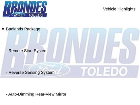 Used 2021 Ford Bronco Sport Badlands w/ Badlands Package AWD/4WD image 15