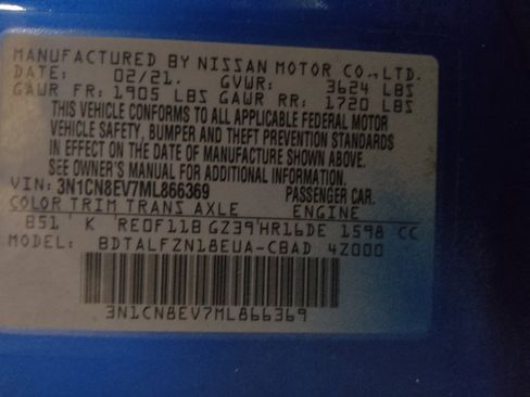 Used 2021 Nissan Versa SV image 33