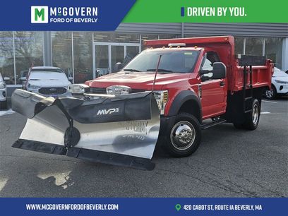 Used 2019 Ford F550 4x4 Regular Cab Super Duty w/ Snow Plow Prep Package