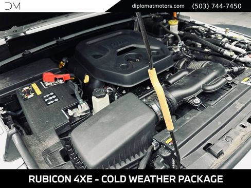 Used 2023 Jeep Wrangler Unlimited Rubicon 4xe w/ Cold Weather Group AWD/4WD image 52