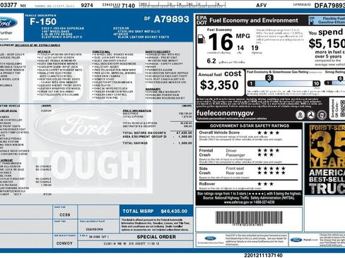 Used 2013 Ford F150 FX4 w/ Luxury Equipment Group image 3