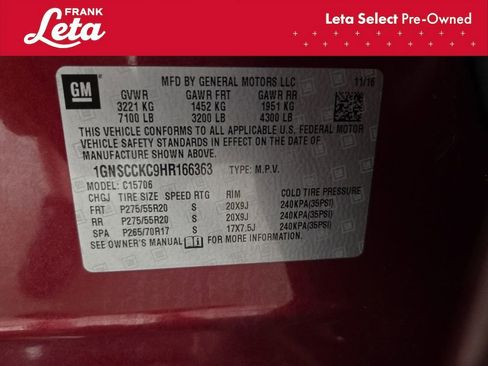 Used 2017 Chevrolet Tahoe Premier image 34