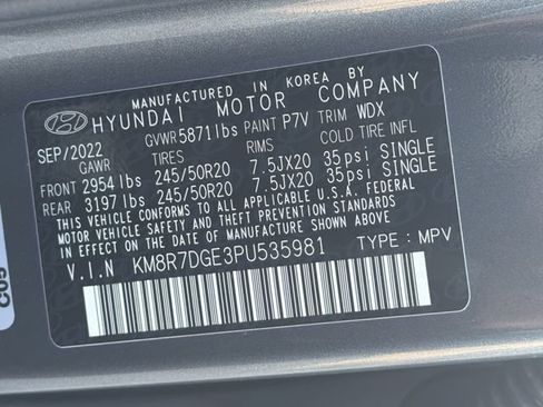 Certified 2023 Hyundai Palisade Calligraphy AWD/4WD image 39