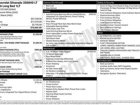 Used 2025 Chevrolet Silverado 3500 LT w/ Safety Package AWD/4WD image 12