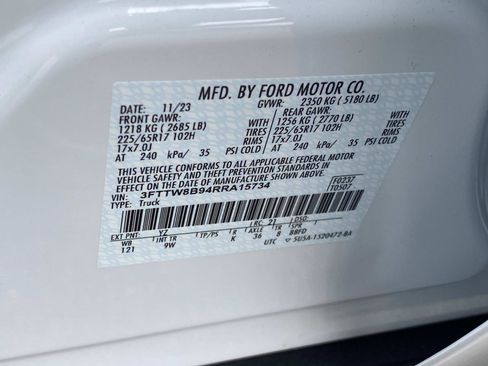 Used 2024 Ford Maverick XL w/ Equipment Group 100A Standard AWD/4WD image 25