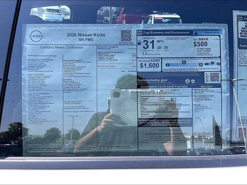 New 2026 Nissan Kicks SR FWD image 14