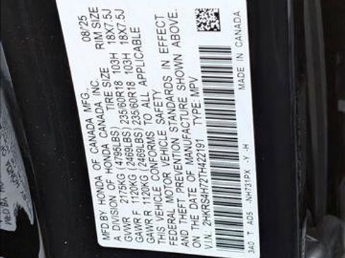 New 2026 Honda CR-V EX-L image 17