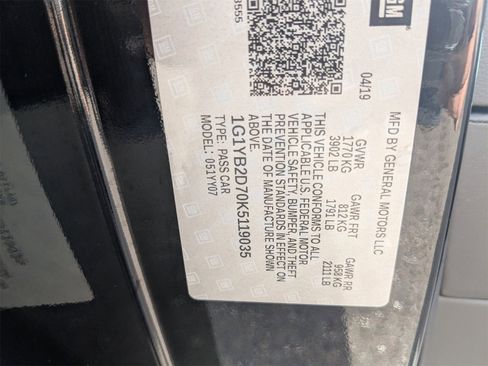 Used 2019 Chevrolet Corvette Stingray Coupe w/ Battery Protection Package image 13