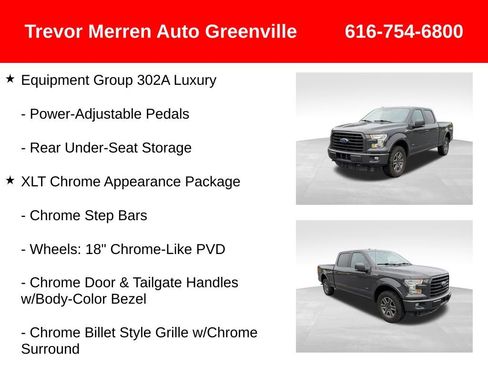 Used 2016 Ford F150 XLT w/ Equipment Group 302A Luxury AWD/4WD image 31