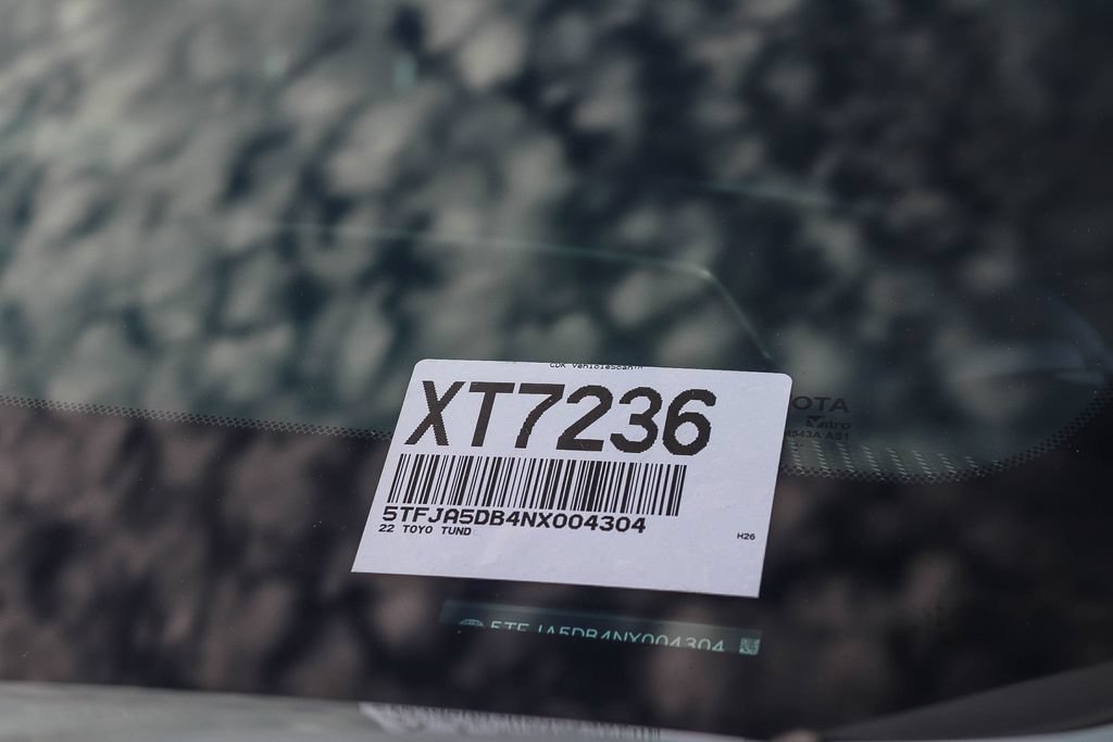 Used 2022 Toyota Tundra Limited w/ TRD Off-Road Package AWD/4WD image 30