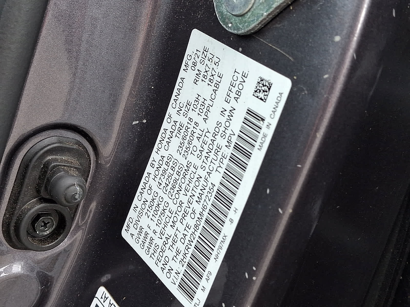 Used 2021 Honda CR-V EX-L image 30