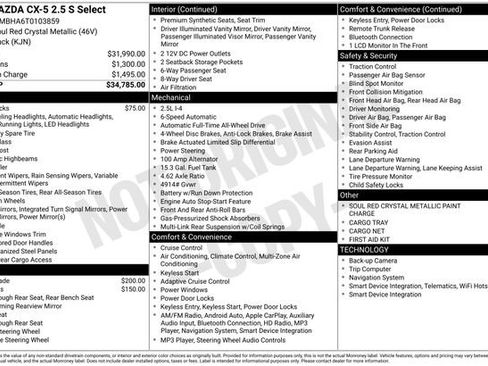 New 2026 MAZDA CX-5 Select image 2