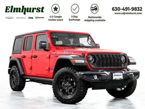 Used 2025 Jeep Wrangler Unlimited Sport S 4xe AWD/4WD image 1