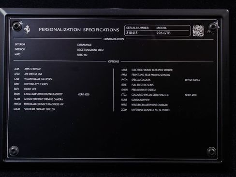Certified 2024 Ferrari 296 GTB RWD image 54