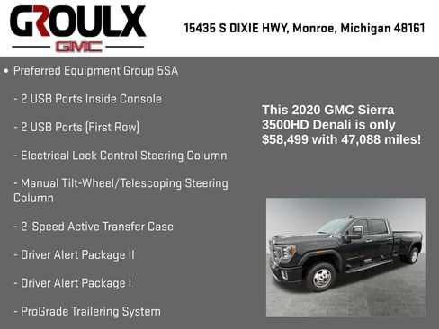 Used 2020 GMC Sierra 3500 Denali w/ Denali Ultimate Package image 29