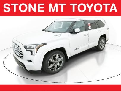 New 2026 Toyota Sequoia Capstone
