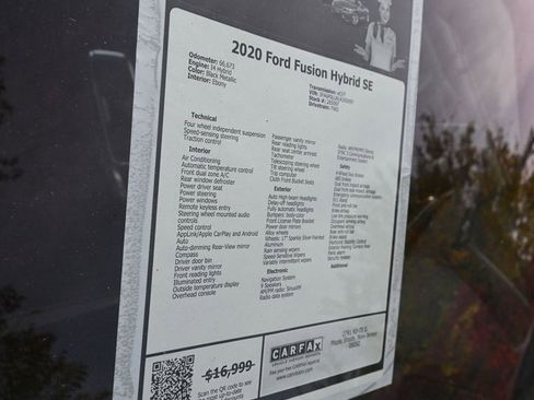 Used 2020 Ford Fusion SE image 13