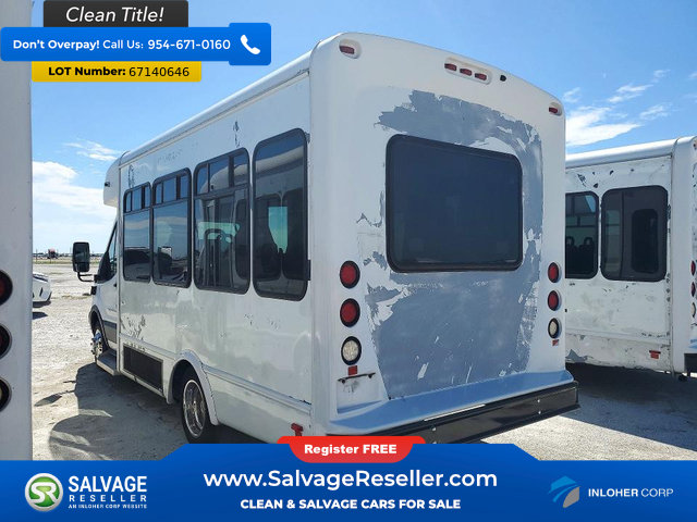 Used 2019 Ford Transit 350 138 DRW w/ Shuttle Bus Prep Package RWD image 3
