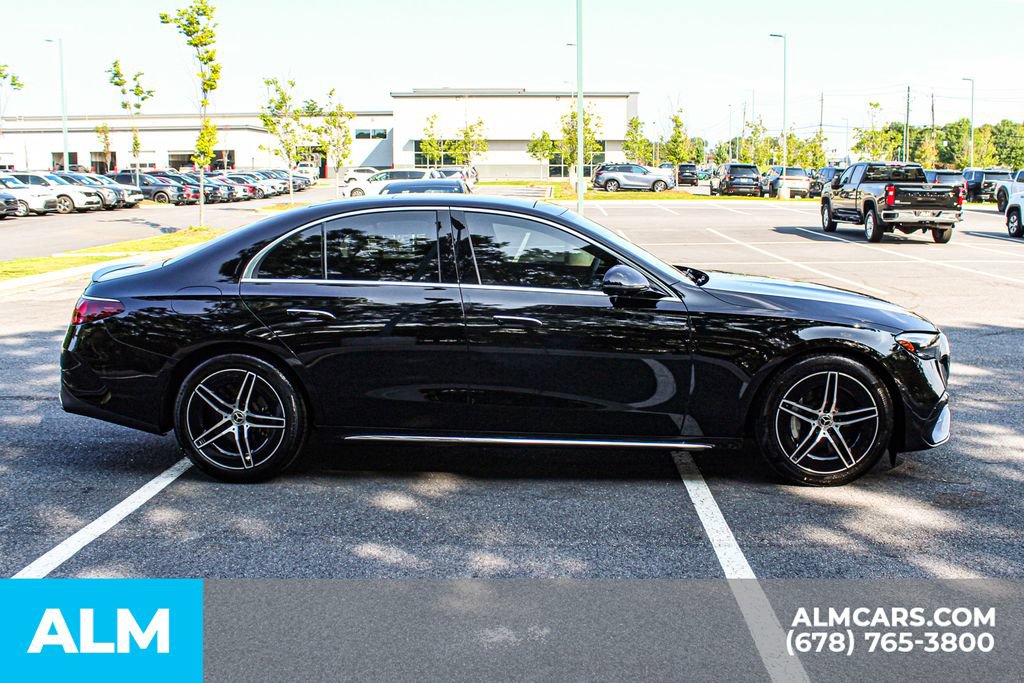 Used 2025 Mercedes-Benz E 450 4MATIC Sedan w/ Winter Package image 8
