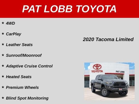 Used 2020 Toyota Tacoma Limited AWD/4WD image 33