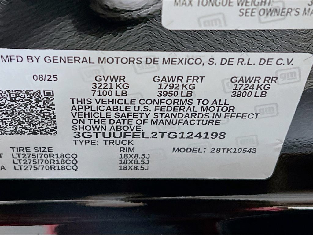 Used 2026 GMC Sierra 1500 AT4X AWD/4WD image 26