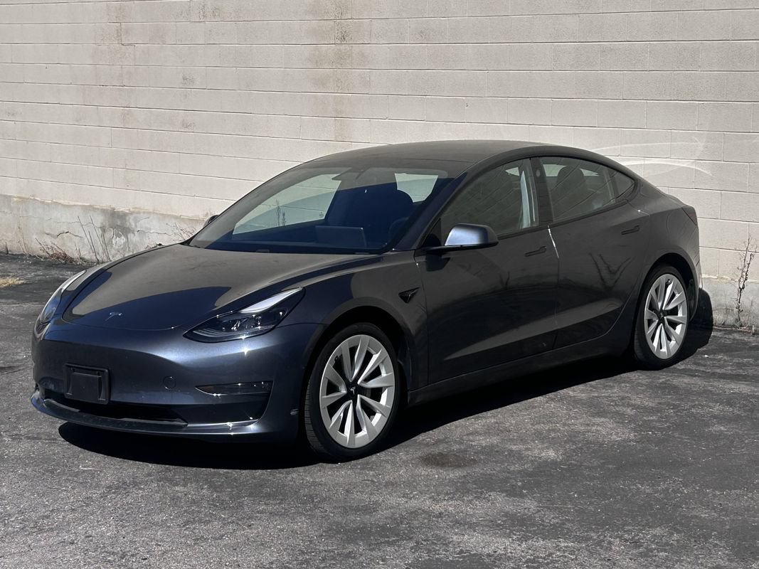 Used 2021 Tesla Model 3 Long Range AWD/4WD image 1