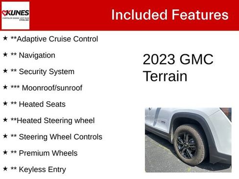 Used 2023 GMC Terrain AT4 w/ GMC Pro Grade Package AWD/4WD image 4