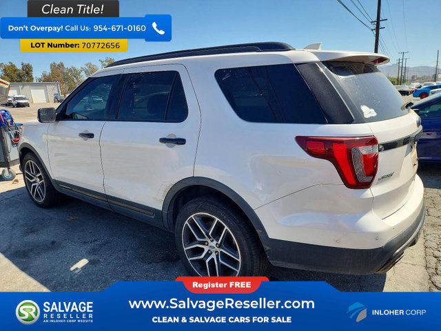 Used 2017 Ford Explorer Sport AWD/4WD image 3