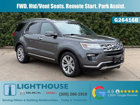 Used 2019 Ford Explorer Limited w/ Class III Trailer Tow Package FWD image 1