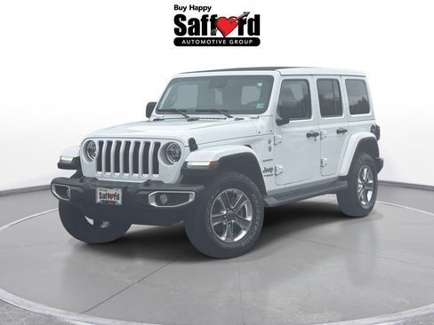 Used 2021 Jeep Wrangler Unlimited Sahara AWD/4WD image 1
