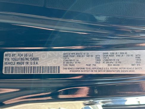 Used 2022 Jeep Gladiator Rubicon w/ LED Lighting Group image 33