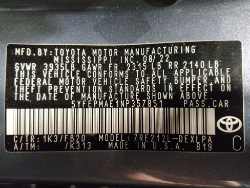 Used 2022 Toyota Corolla LE image 33