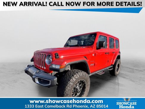 Used 2018 Jeep Wrangler Unlimited Sahara AWD/4WD image 1