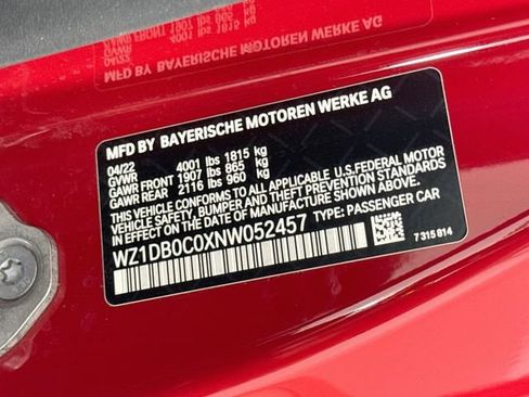 Certified 2022 Toyota Supra Premium w/ Driver Assist Package RWD image 33