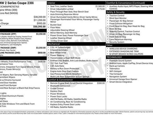 Used 2023 BMW 230i Coupe w/ M Sport Package image 11