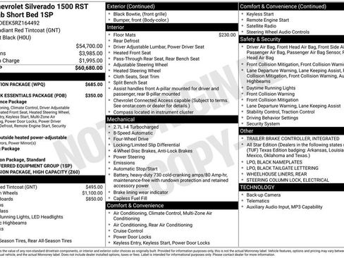 Certified 2024 Chevrolet Silverado 1500 RST w/ Protection Package image 7